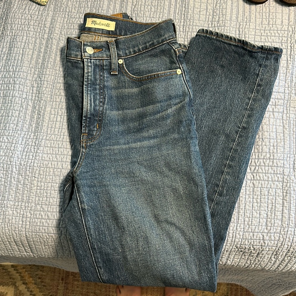 the perfect vintage straight jean in mayfield wash sz 26